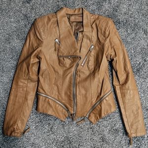 Vegan Leather Jacket